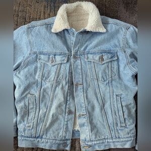 Vintage Levi's Sherpa Denim Trucker Jacket